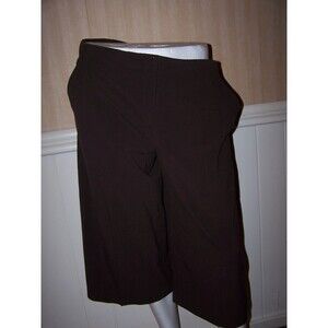 Cato Size 14 Brown Dress Capri Pants GREAT CONDITION  104-1400